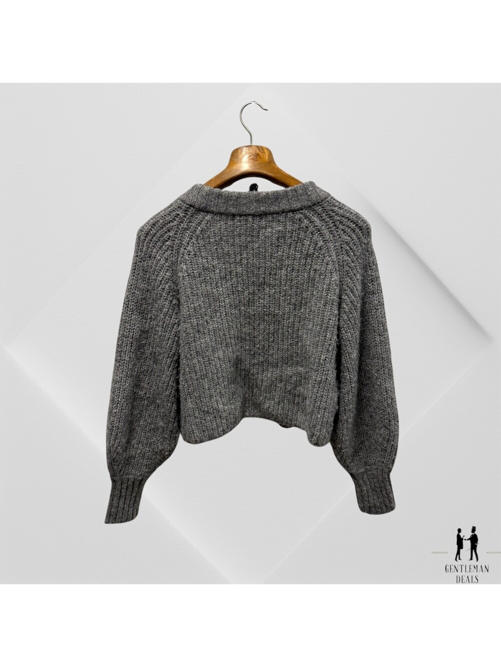 Rebecca Minkoff Zoya Cardigan Zoya Cardigan in Gray S Small - Picture 7 of 10
